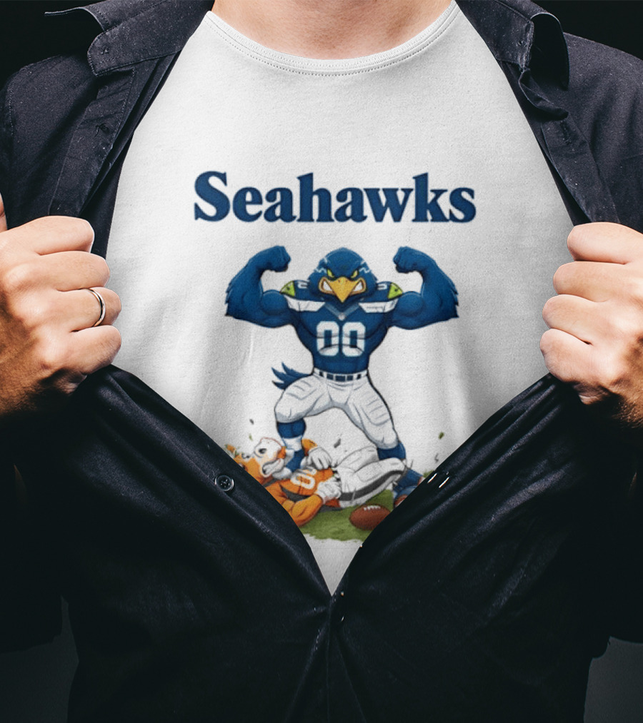 Seahawks Dominates Over Broncos Rivalry Victory T-Shirt