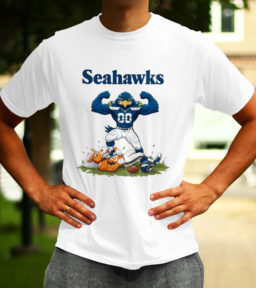 Seahawks Dominates Over Broncos Rivalry Victory T-Shirt