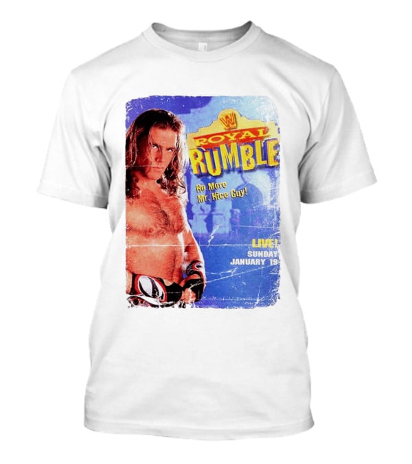 WWF Royal Rumble 1996 No More Mr. Nice Guy Live Sunday January 19 T-Shirt