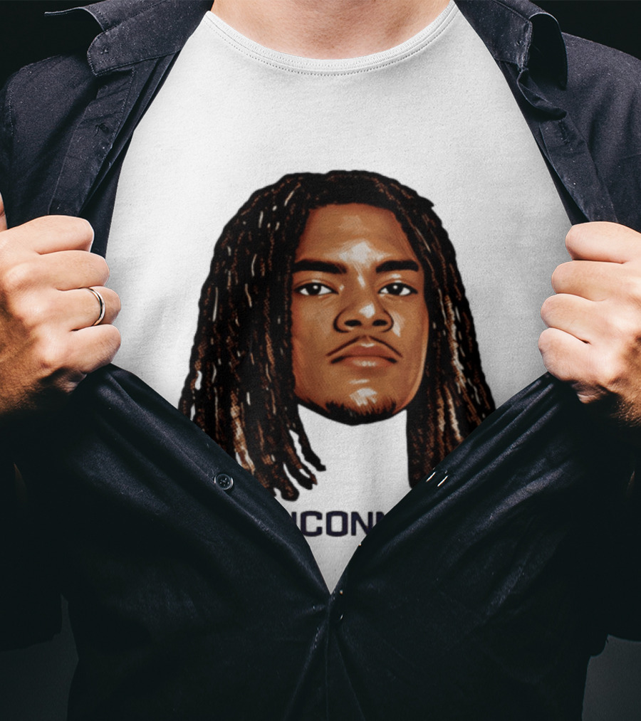 UConn Huskies Solo Ball Bobblehead T-Shirt