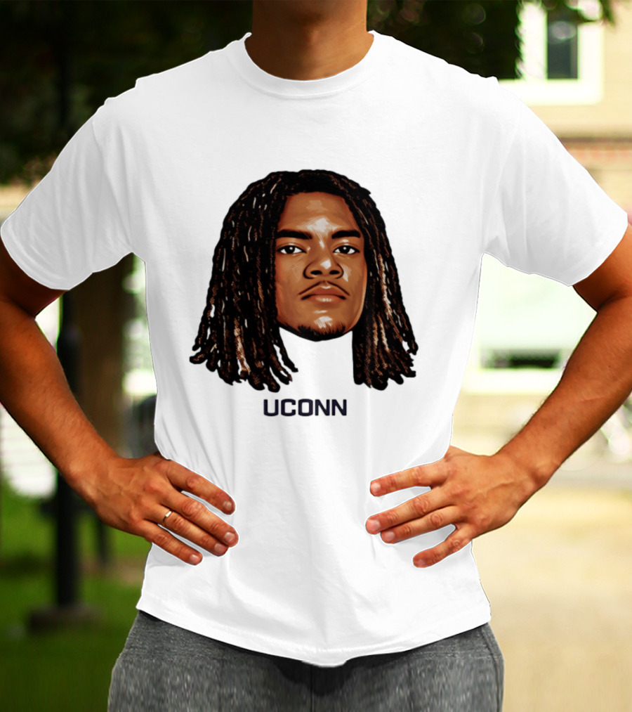 UConn Huskies Solo Ball Bobblehead T-Shirt