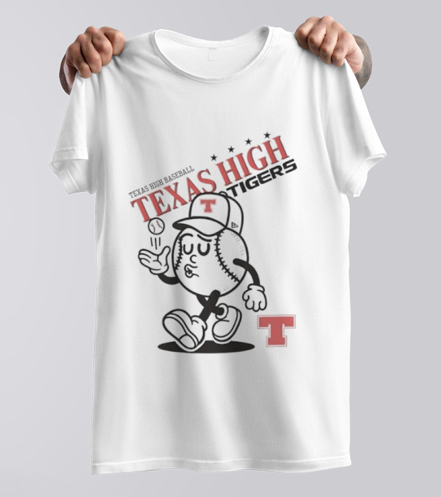 Texas High Tigers Baseball T-Shirt