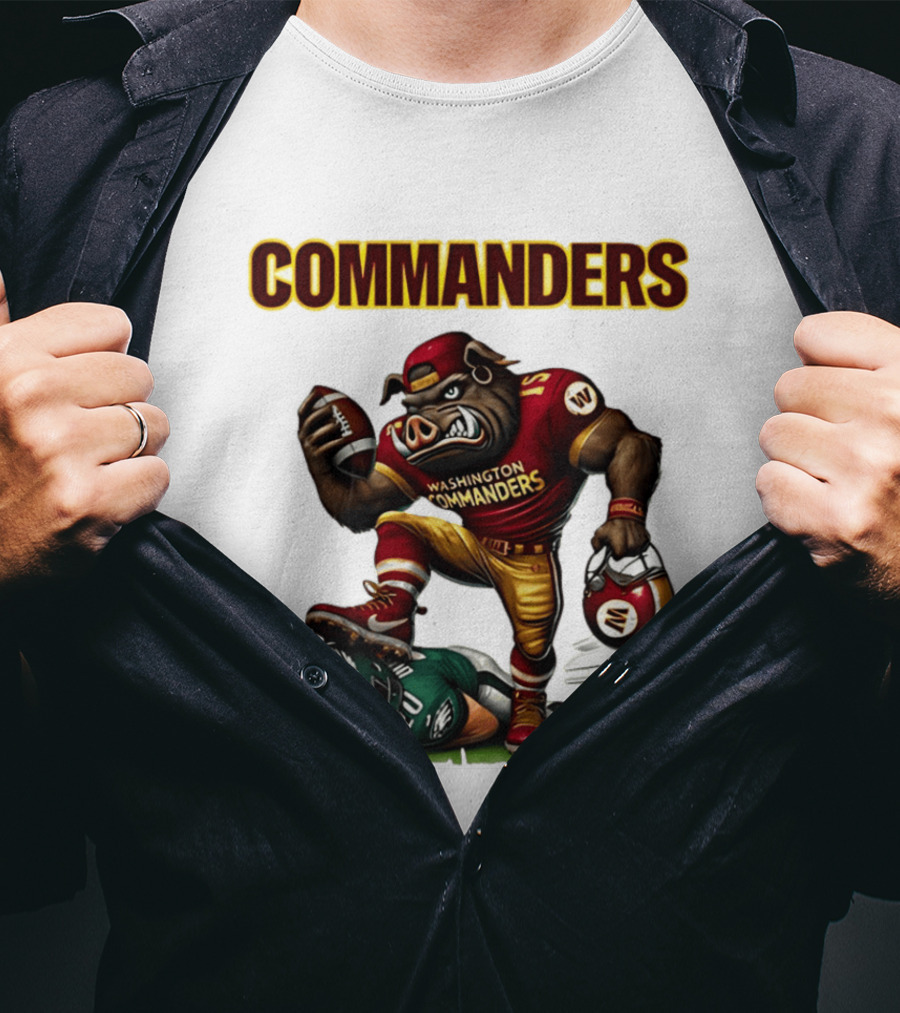 Washington Commanders Rivalry Victory Over Philadelphia Eagles T-Shirt