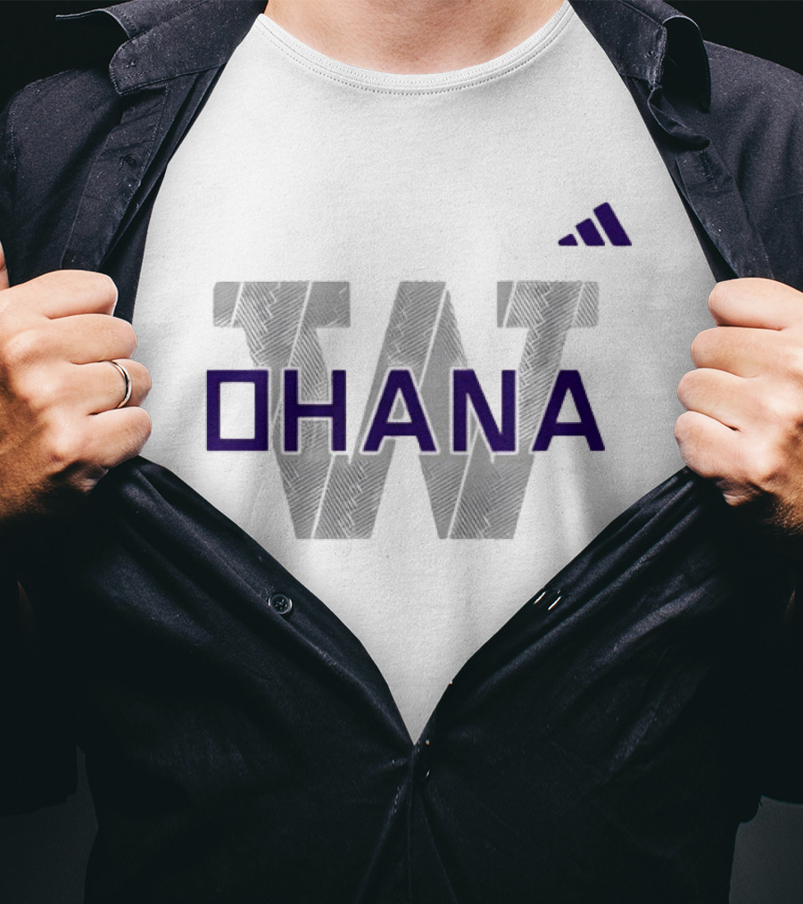 Washington Huskies Ohana 2026 Adidas T-Shirt