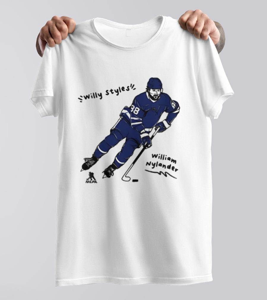 Toronto Maple Leafs Hockey Willy Styles William Nylander T-Shirt
