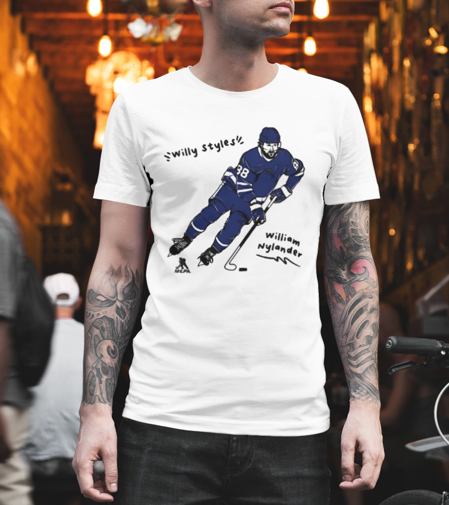 Toronto Maple Leafs Hockey Willy Styles William Nylander T-Shirt