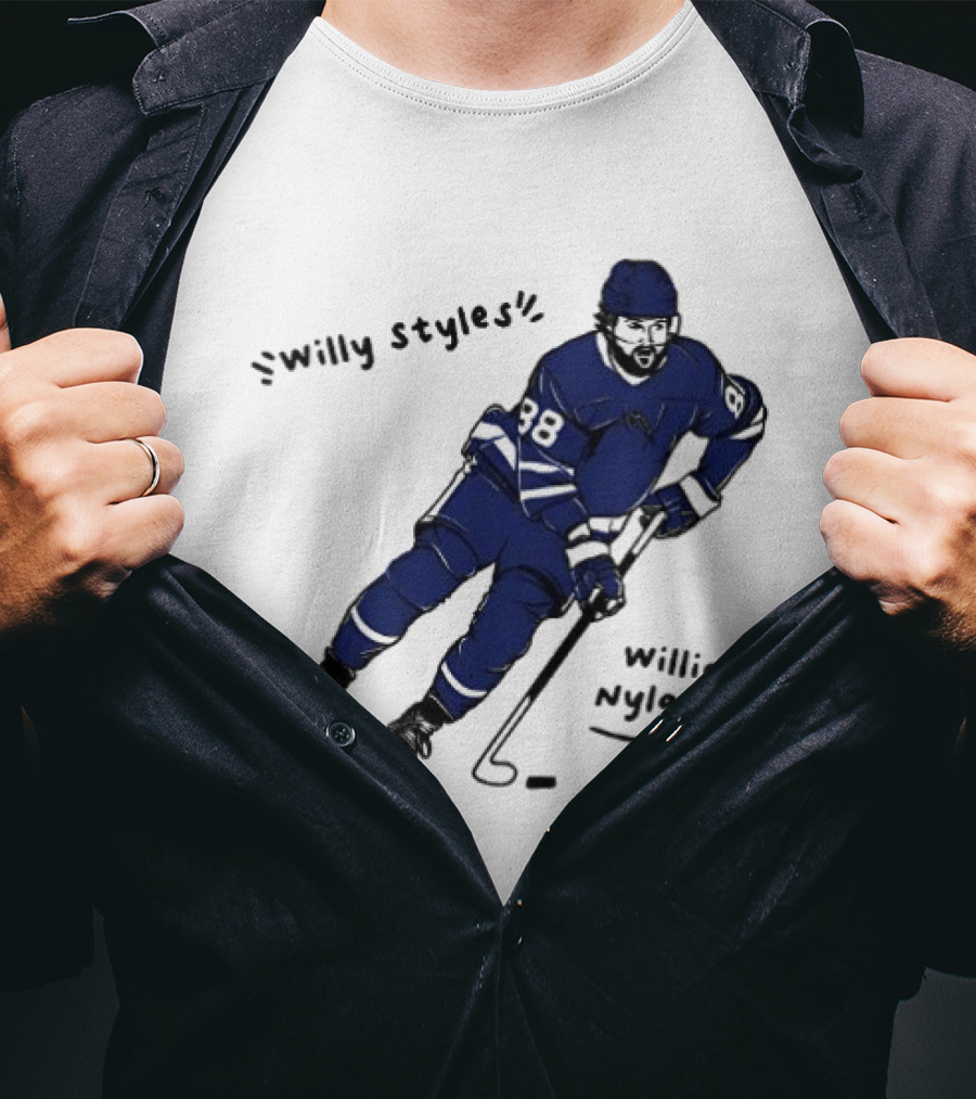 Toronto Maple Leafs Hockey Willy Styles William Nylander T-Shirt