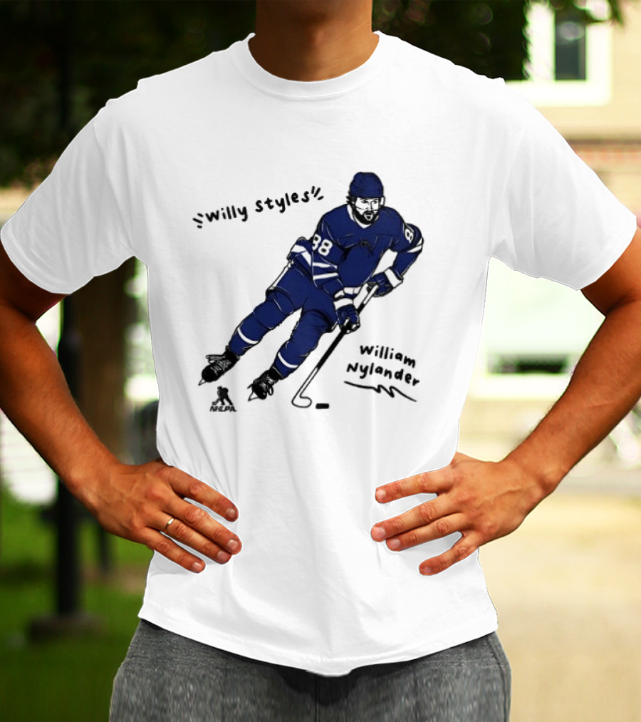 Toronto Maple Leafs Hockey Willy Styles William Nylander T-Shirt