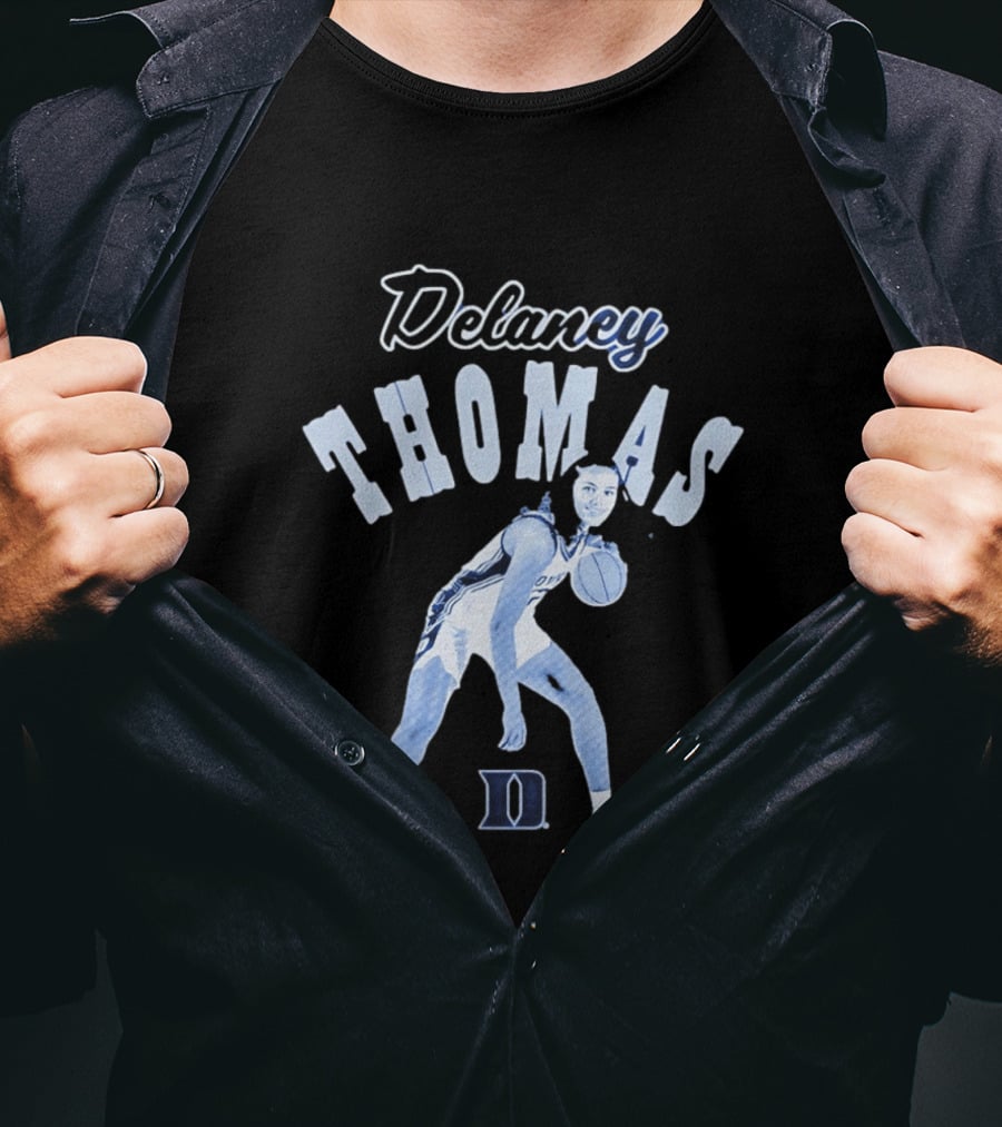 Delaney Thomas Duke Blue Devils Basketball D '26 T-Shirt