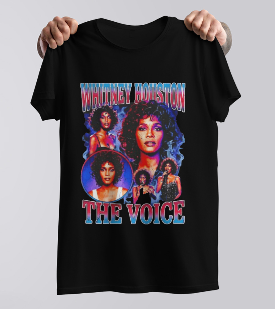 Whitney Houston The Voice 90s Music Lovers T-Shirt
