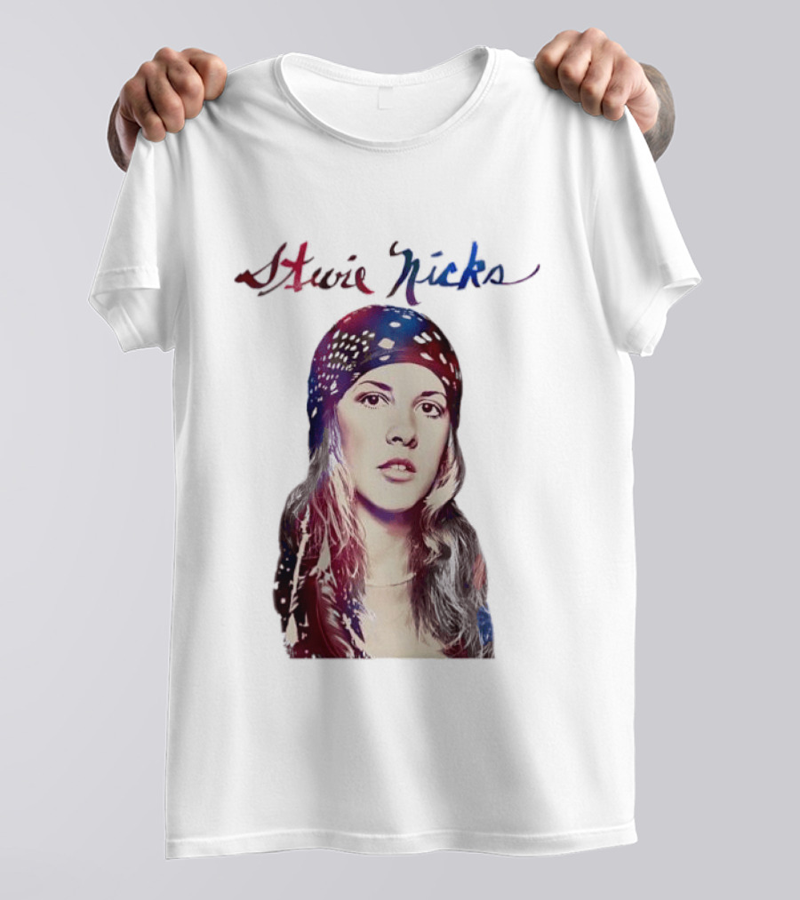 Stevie Nicks 2025 Tour Head Scarf T-Shirt