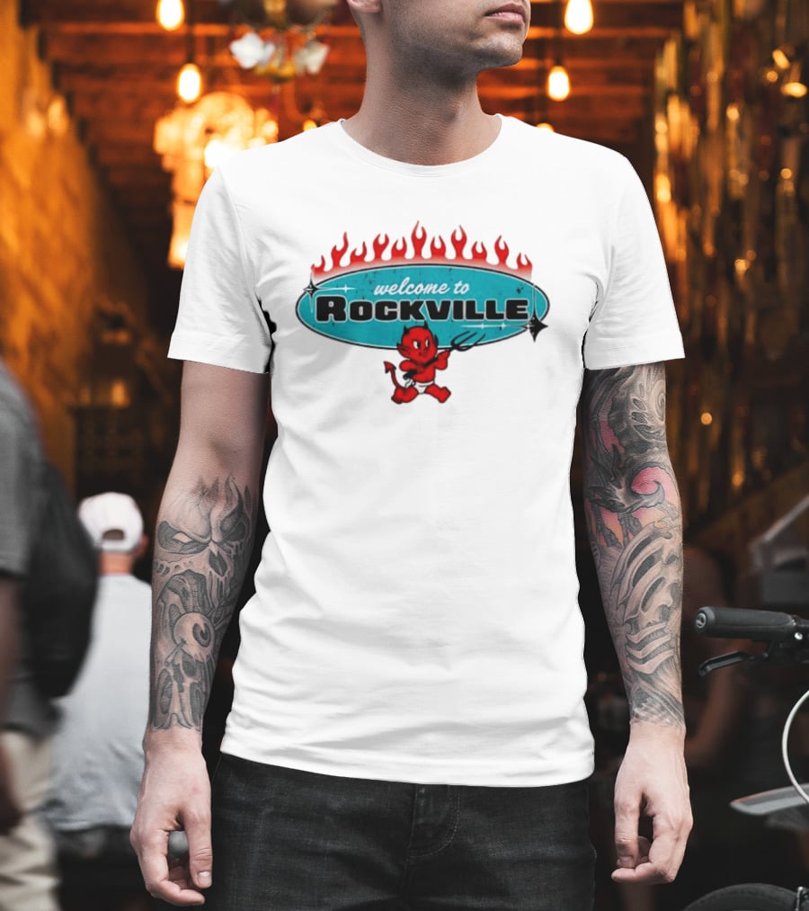 Welcome To Rockville Little Devil Flame T-Shirt