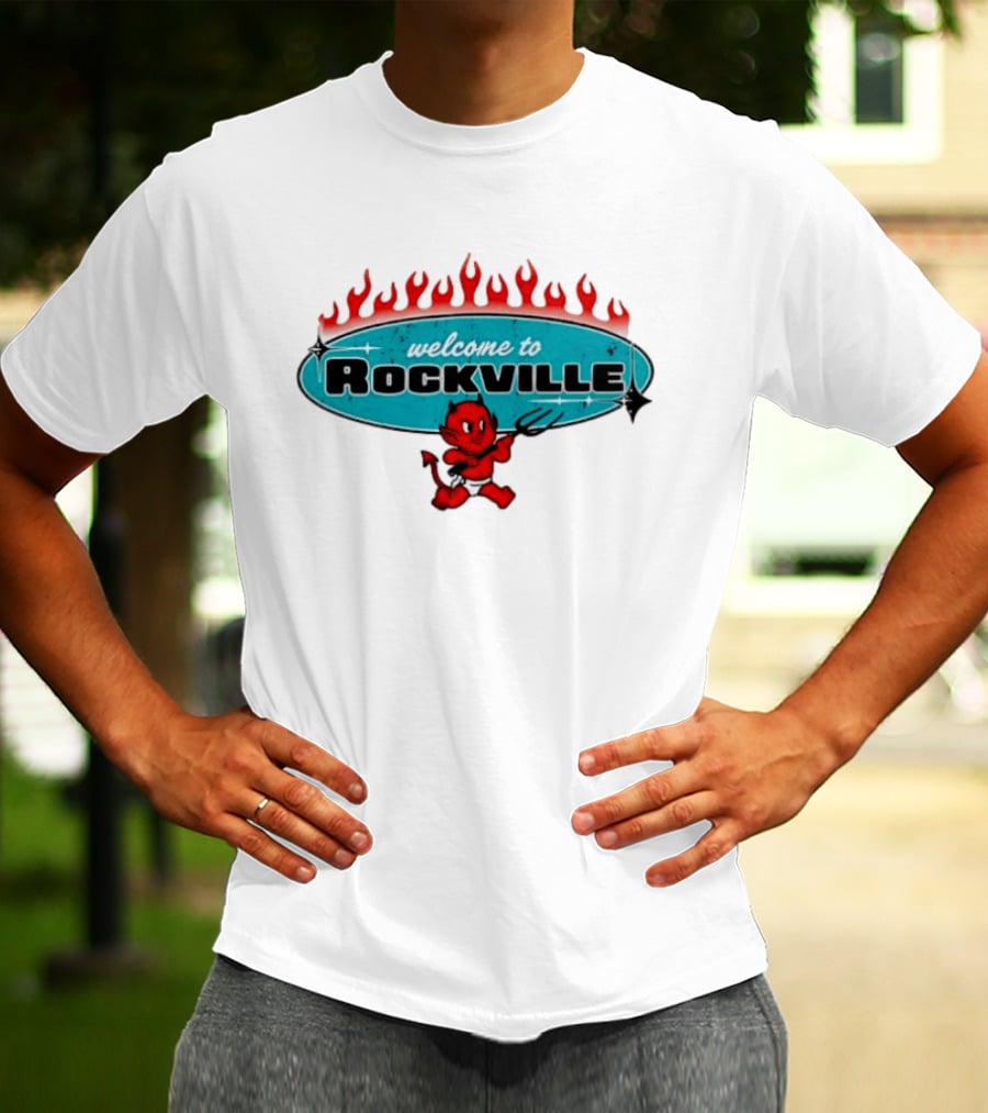 Welcome To Rockville Little Devil Flame T-Shirt