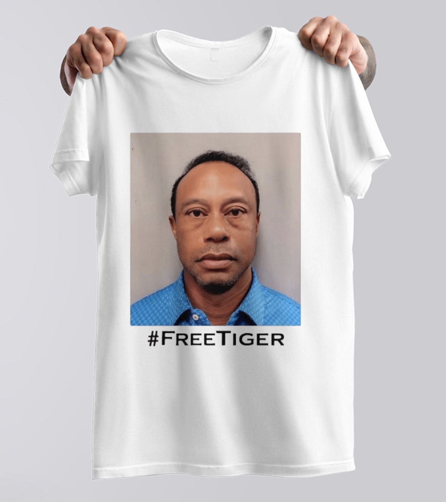 #FreeTiger Woods Golf Shot T-Shirt