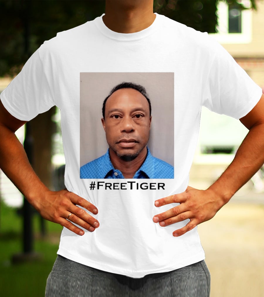 #FreeTiger Woods Golf Shot T-Shirt