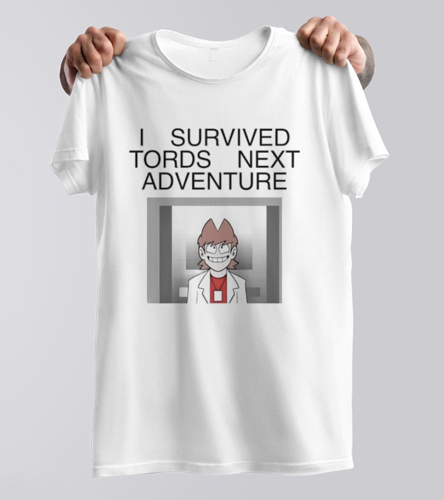 I Survived Tords Next Adventure Tord Character Red Hair Cartoon Image T-Shirt