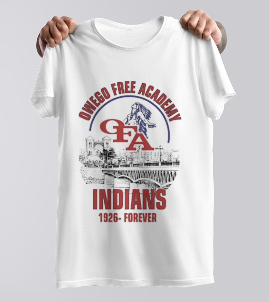 Owego Free Academy Indians 1926 Forever Legacy T-Shirt