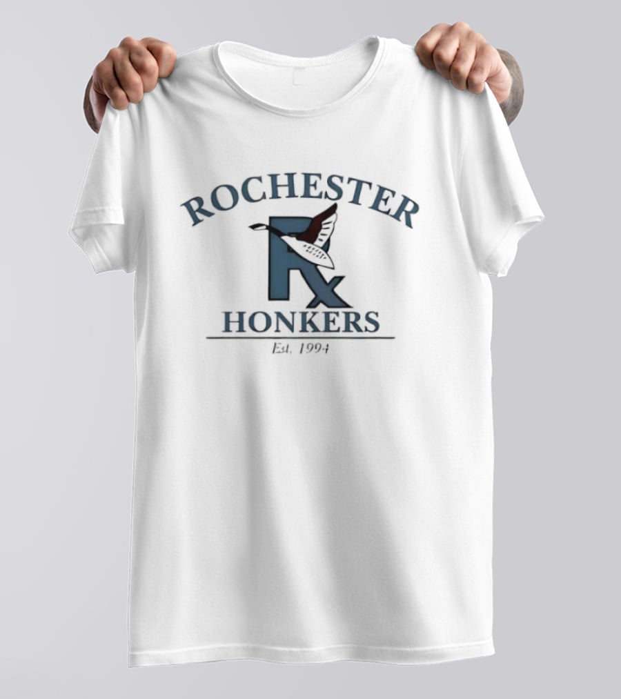 Rochester Honkers Est 1994 Bird Baseball Team T-Shirt