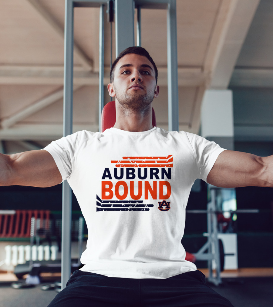 Auburn Bound Tigers AU Logo College Spirit T-Shirt