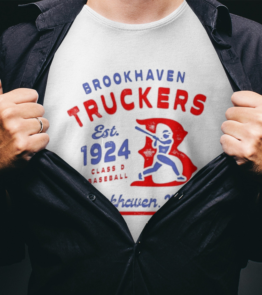 Brookhaven Truckers Est 1924 Class D Baseball Brookhaven Miss T-Shirt