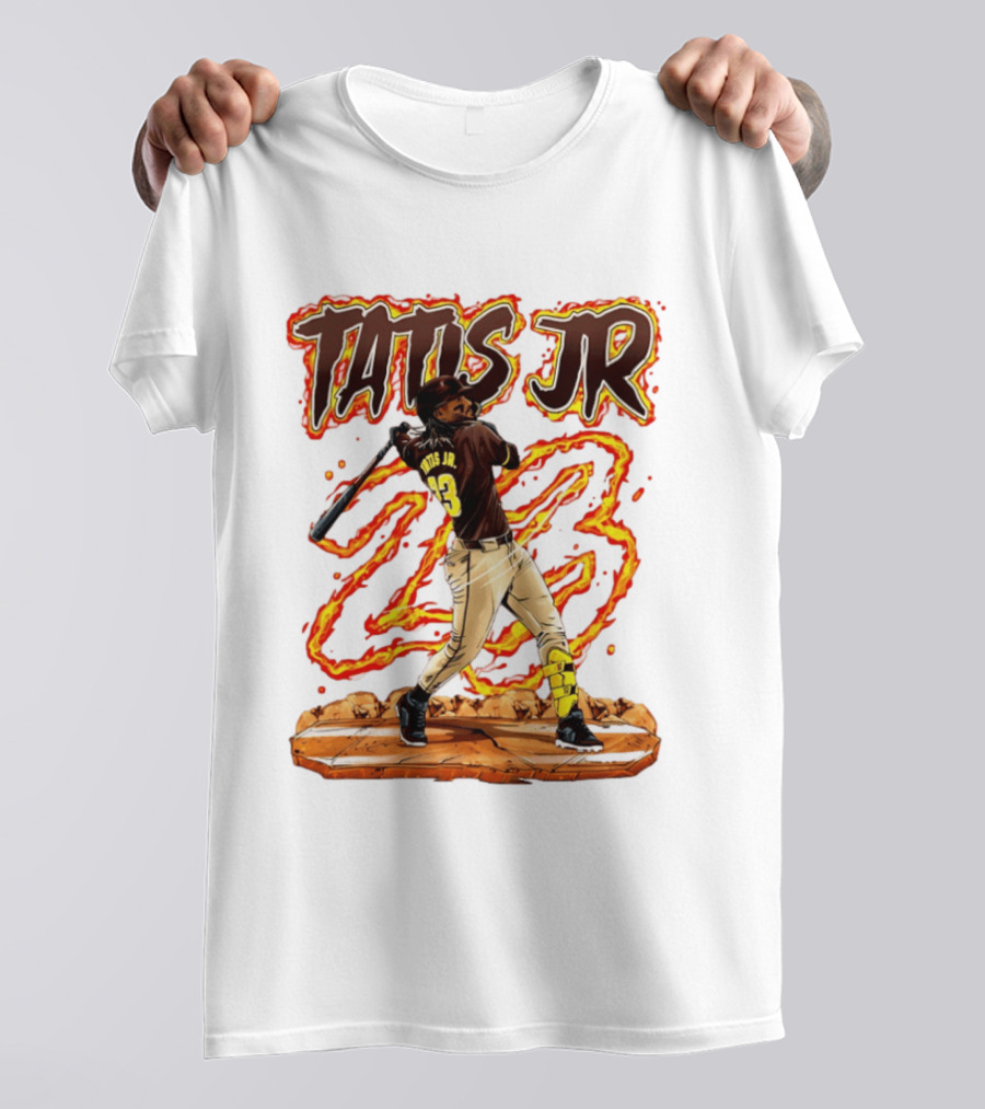 Tatis Jr 23 San Diego Padres Hand Drawn 2026 T-Shirt
