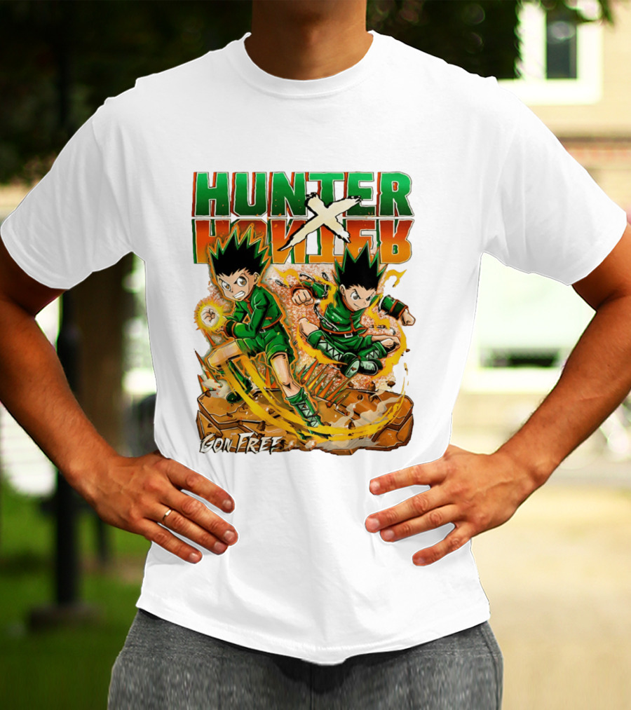 Hunter X Hunter Gon Freeces Energetic Battle Stance 2026 T-Shirt