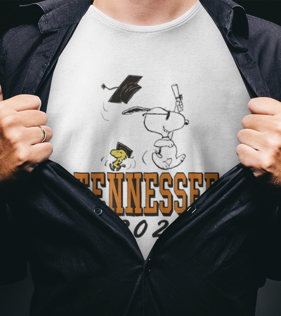 Tennessee 2026 Snoopy Woodstock Graduation University T-Shirt