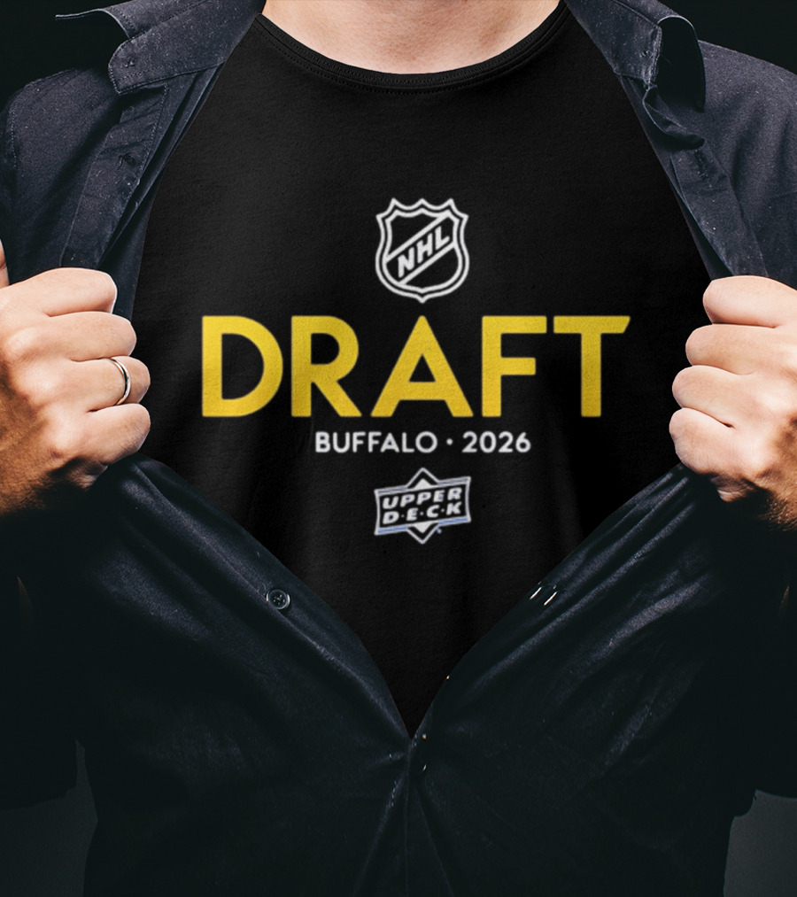 NHL Draft 2026 Buffalo Upper Deck T-Shirt