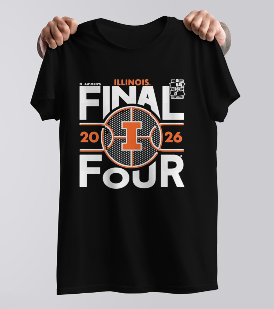 Illinois Final Four 2026 Men's March Madness Basketball T-Shirt