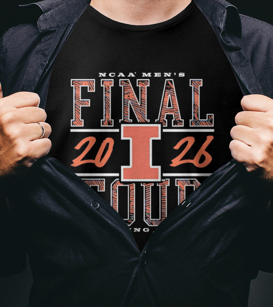NCAA Men's Final Four 2026 Fighting Illini T-Shirt