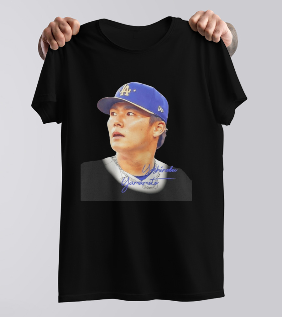 Yoshinobu Yamamoto Los Angeles Dodgers MLB 2026 Player T-Shirt