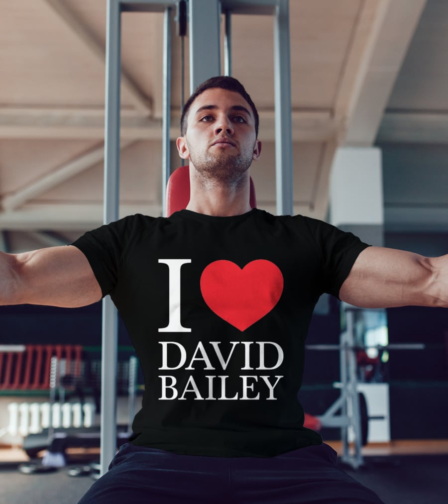 I Love David Bailey New York Jets T-Shirt