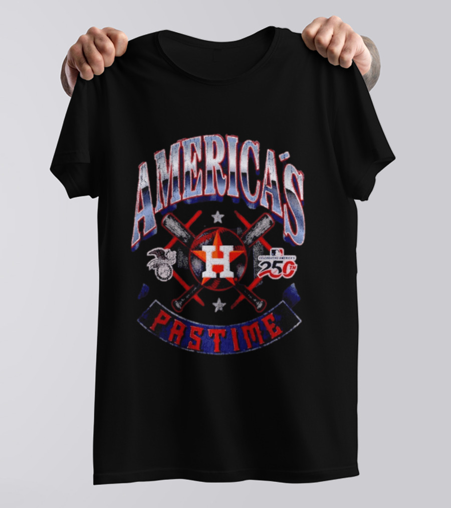 America's Pastime Houston Astros Celebrating America's 250th T-Shirt