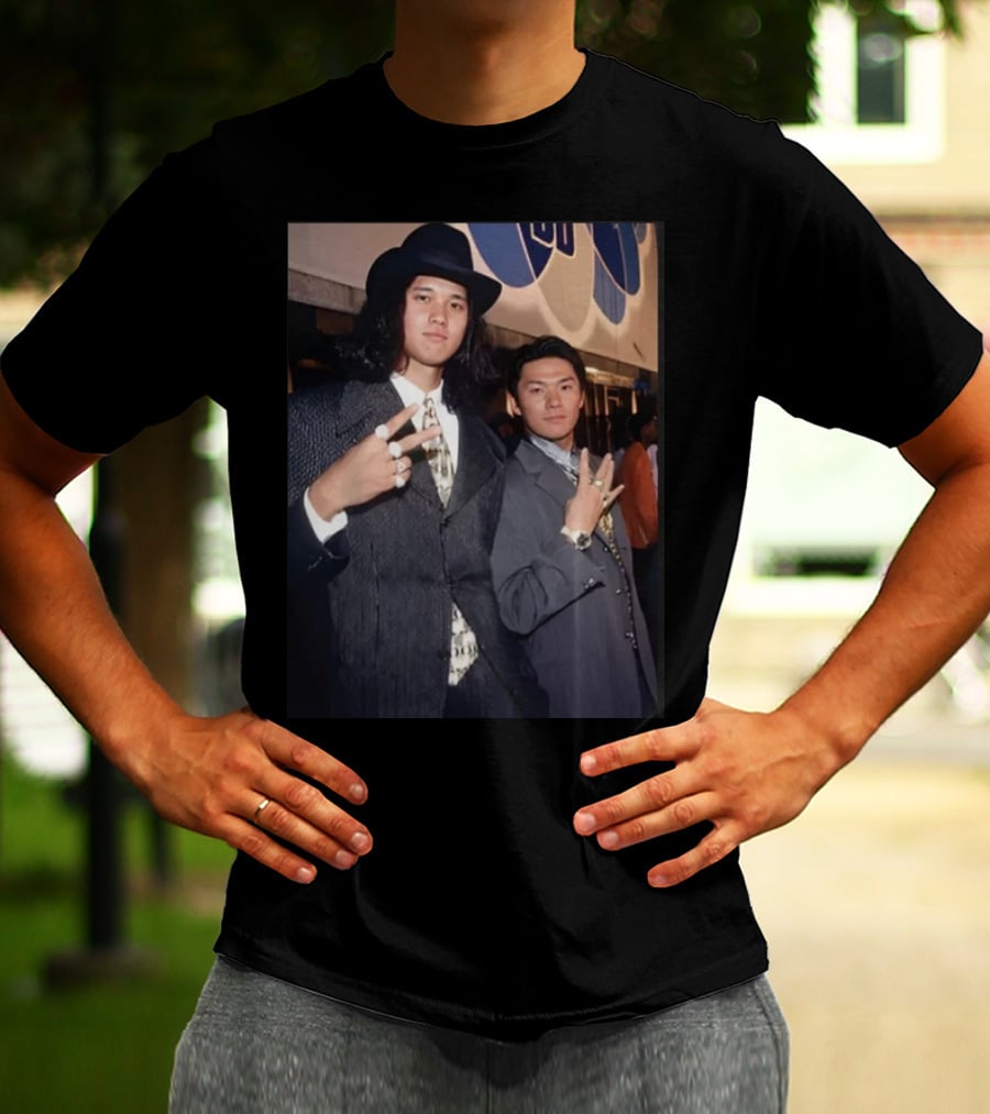 2 Of America's Most Wanted Baseball Icons In Classic Suits At Event T-Shirt