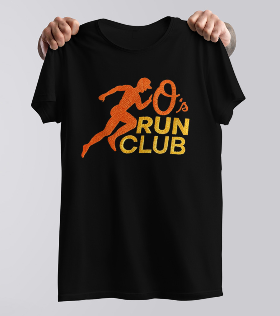 Baltimore Orioles O's Run Club Night 2026 Hat Giveaway T-Shirt