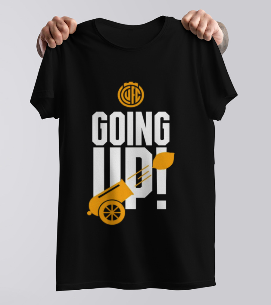Cambridge United FC Going Up 2026 Cannonball Celebration T-Shirt