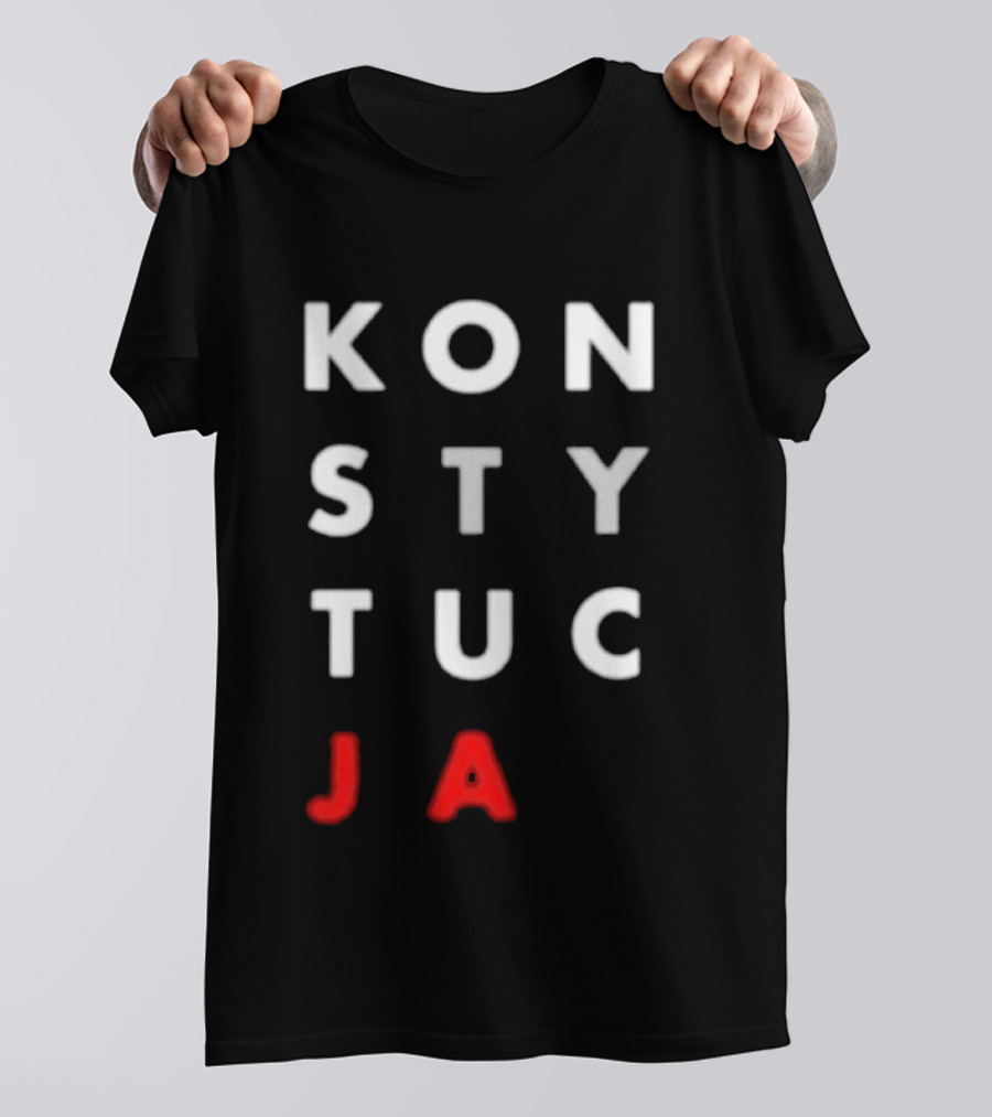 Konstytucja Polska Protest 2021 Koszulka T-Shirt