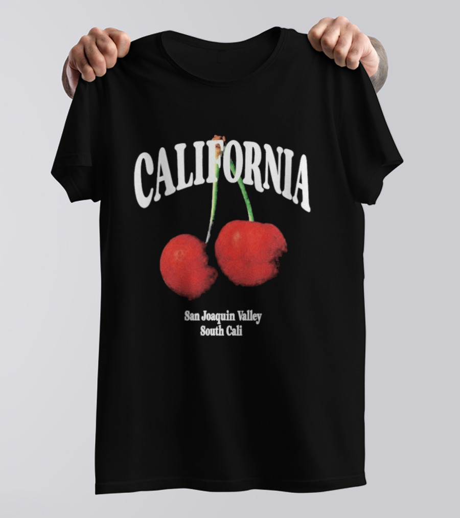 California Cherry San Joaquin Valley South Cali T-Shirt