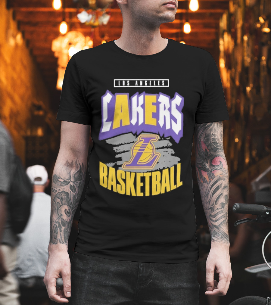 NBA Lakers Basketball Los Angeles Game Night Classic Collection T-Shirt