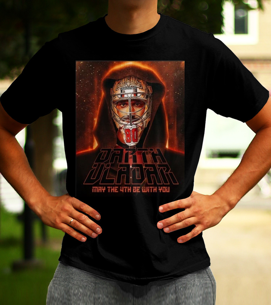 Darth Vladar May The 4th Be With You Star Wars Hockey Mashup T-Shirt