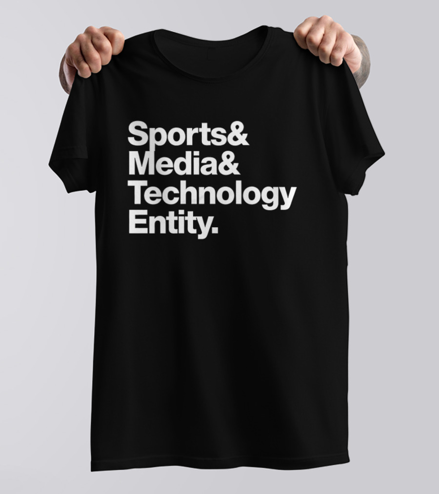 Sports Media Technology Entity Collaboration T-Shirt