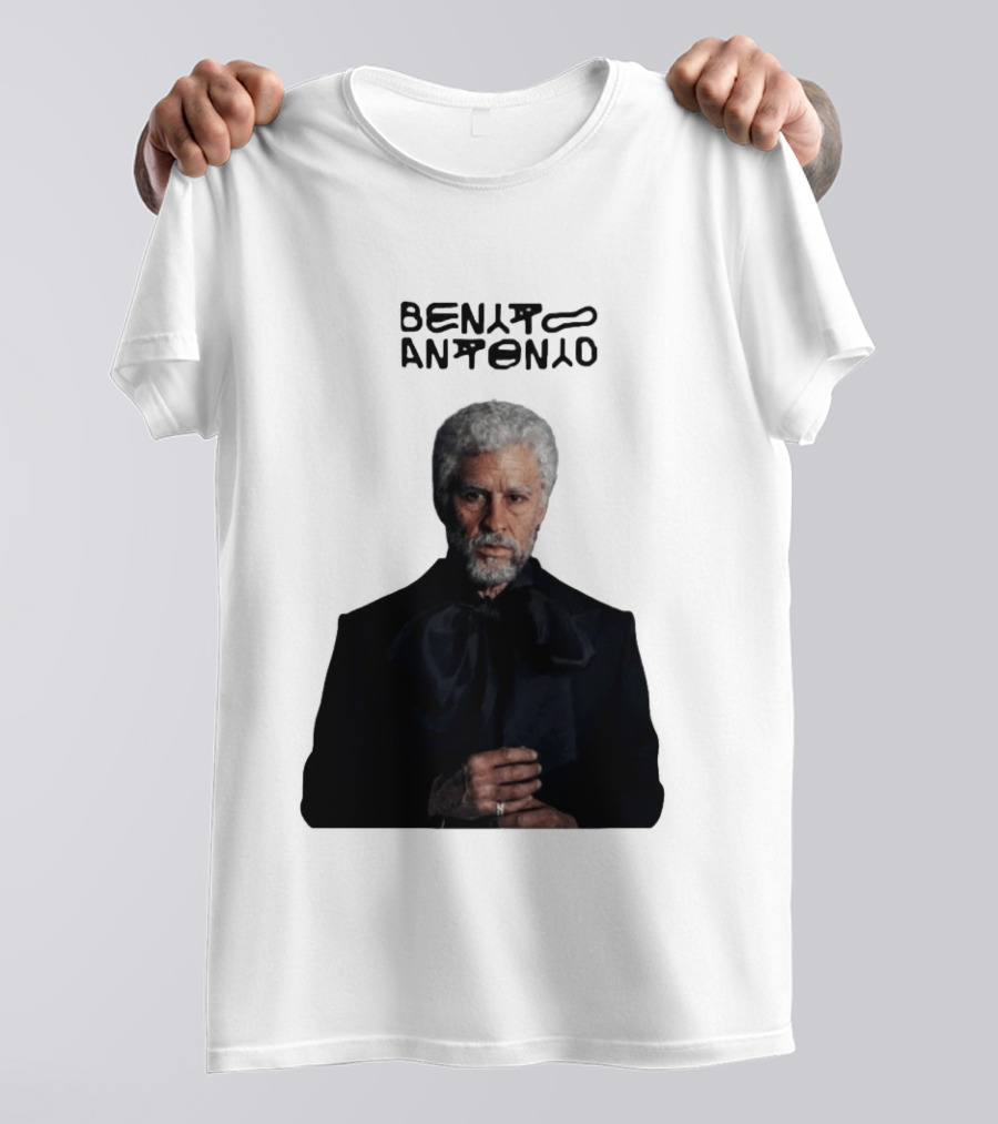 Benito Antonio Character In Black Outfit T-Shirt