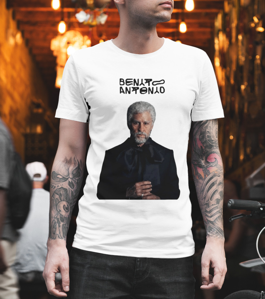 Benito Antonio Character In Black Outfit T-Shirt
