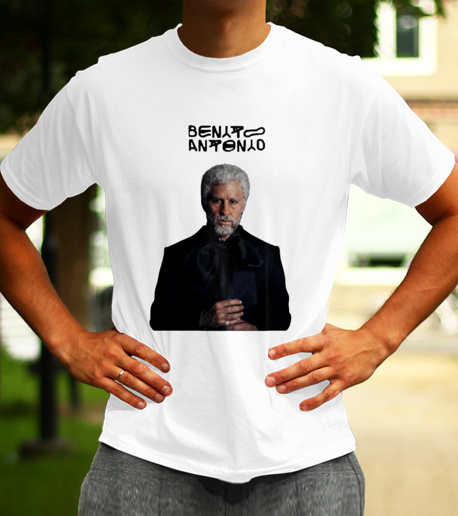 Benito Antonio Character In Black Outfit T-Shirt