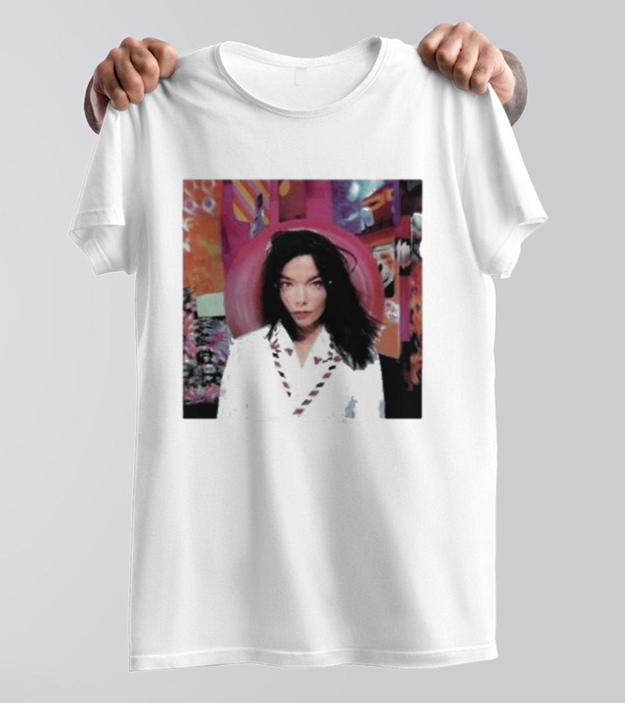 Bjork Post Album Cover Photographic Print T-Shirt