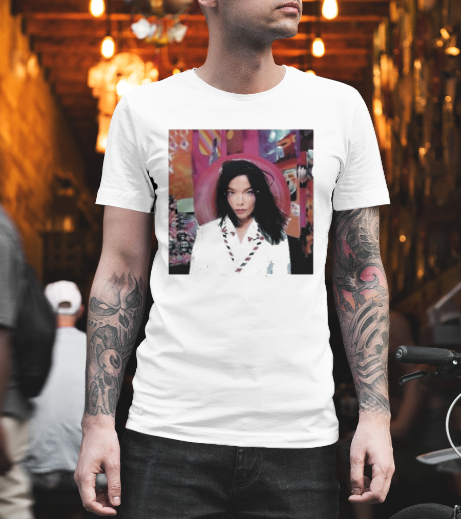 Bjork Post Album Cover Photographic Print T-Shirt