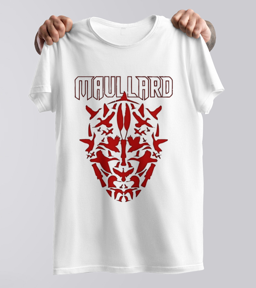 Maul Lard Darth Maul Star Wars Red Mask T-Shirt