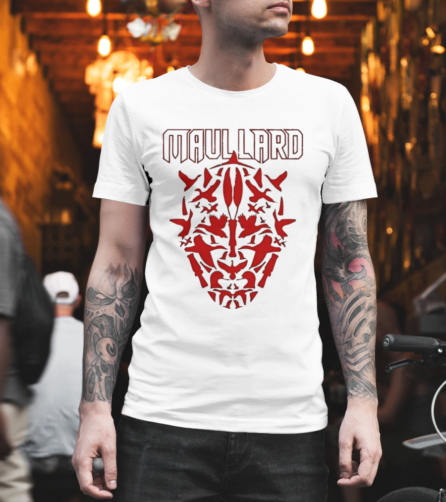 Maul Lard Darth Maul Star Wars Red Mask T-Shirt