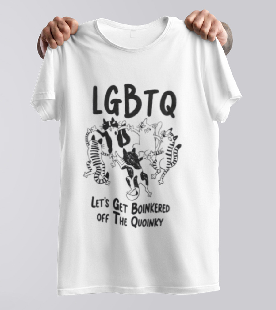 LGBTQ Let's Get Boinkered Off The Quoinky T-Shirt