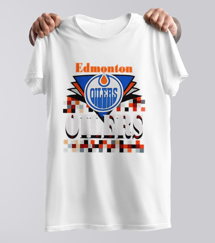 Edmonton Oilers NHL 1993 Edmonton Team Spirit T-Shirt